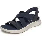 SKECHERS Go Walk Flex Sandal Glimm Couleur Bleu