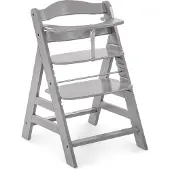Hauck Alpha+ Chaise haute traditionnelle Siège dur Gris