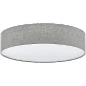 Eglo 97613 PASTERI E27 triple plafonnier Ø570mm blanc gris