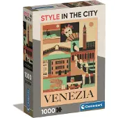 Clementoni , le Puzzle européen Made in Italie Puzzle Style in the City, Venise - 1000 pièces