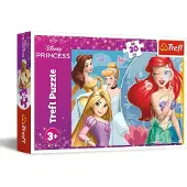 Trefl PUZZLE CUBES Disney Belle Princesse Jour 30 18308