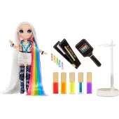 Rainbow High Hair Studio | Studio de coiffure - 1 poupée de 27 cm + produits de coloration et accessoires