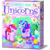4M 3D Mould &amp; Paint DIY set Glitter Unicorns
