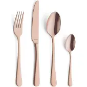 Amefa Austin 1410, 1410AETR24C40 ménagère couleur cuivre, 24 pièces