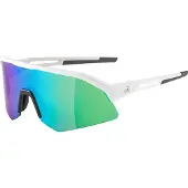 Alpina Sunglasses Sonic HR Q White Matt/Green Mirror