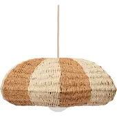 Ferm Living Rivan Lampe Portable Natural|Off-white | Paper