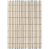Ferm Living Sen Rug Tapis 140 x 200 | Parchment|Indigo