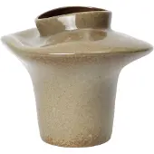Ferm Living Evio Vase H22 | Elm Green