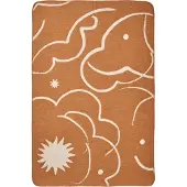 Ferm Living Skye Couverture Sienna|Parchment