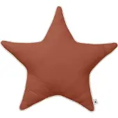 Ferm Living Star Coussin Brown Clay