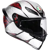 AGV Casque K1 S Speedarmor, noir/gris/rouge, XL (61/62)