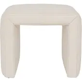 Urban Nature Culture Pouf Lyne blanc cassé