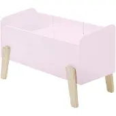 Vipack Coffre à jouets Kiddy - rose