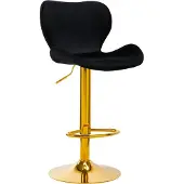 4rico Bar Hocker Qs-B15 Velvet Black