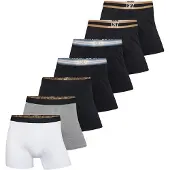 Cr7 - Cristiano Ronaldo Boxers ' Stretch mit Geschenkbox ' gris chiné / noir / blanc