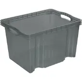Keeeper 1027282700000 boîte de rangement "franz", 13,5 litres, crystal-grey