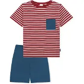Schiesser Pyjama ' Kids Nightwear ' bleu / rouge