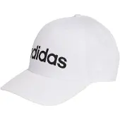 Adidas Casquette de sport 'Linear' noir / blanc
