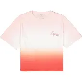 Garcia T-Shirt saumon / rosé / rouge / blanc