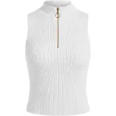 Imily Bela Tops en tricot blanc