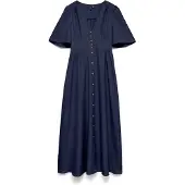 Vero Moda Robe 'VMMelaney' bleu marine