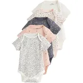 Next Barboteuse / body beige clair / anthracite / rose pastel / blanc