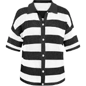 Imily Bela Cardigan noir / blanc