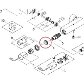 GROHE anneau de fixation chromé - 47743000
