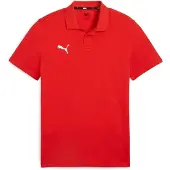 Puma T-Shirt fonctionnel 'TeamGoal' rouge / blanc