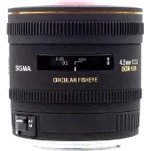 Sigma Objectif EX - Fonction Fisheye - 4.5 mm - f/2.8 DC HSM - Nikon F