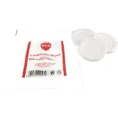 Weck 8500.20250, Couvercle de boîte, blanc, 5 pièce(s), plastique, 10 cm