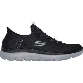 SKECHERS Slip-ins Summits High Range Herren Sneaker Schwarz/Grau