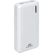 Rivacase VA2572 Lithium Polymer (LiPo) 20000 mAh Blanc