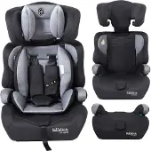 Arebos FableKids MIKA Siège auto Gris | 76-150 cm | A partir de 15 mois | ECE R129/03