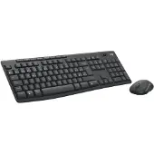 Logitech Pack 2en1 (Clavier/Souris) sans fil MK370 Combo Business (Noir)