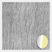 vidaXL Couverture de vis auto-adhésive 12 pcs Gris Sonoma