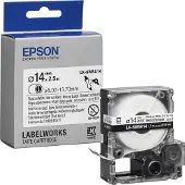 Epson LK-6WBA14 ruban thermorétrécissant 14 mm (d'origine) - noir sur blanc