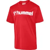 Hummel T-Shirt fonctionnel canneberge / blanc