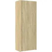 vidaXL Highboard chêne Sonoma 70x42,5x185 cm Matériau dérivé du bois