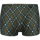 Olaf Benz Boxers vert / pétrole / blanc cassé