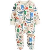 Next Pyjama 'Tog' beige / bleu / vert / rouge
