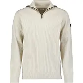No-excess Pull-over blanc naturel