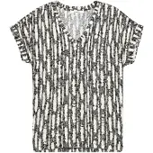 Garcia T-shirt à Manches Courtes Et Col En V N260202
