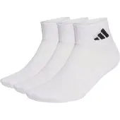Adidas Chaussettes de sport noir / blanc / blanc cassé