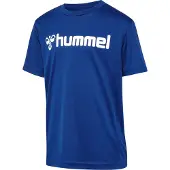 Hummel T-Shirt fonctionnel bleu cobalt / blanc