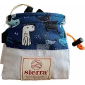 Sierra Climbing Cube Doggy Chalk Bag Bleu