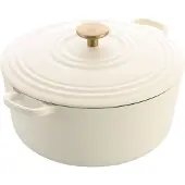 BK Cocotte BK Bourgogne Stoofpot Cream White 28 cm
