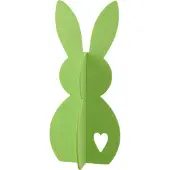 J-Line Lapin en feutre vert grand format