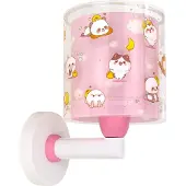 DALBER Applique murale enfant Kawaii Friends Lueur rose dans le noir