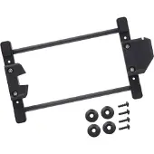 Xlc Rail adaptateur carry more II, compatible avec les porte-bagages modulaires, noir